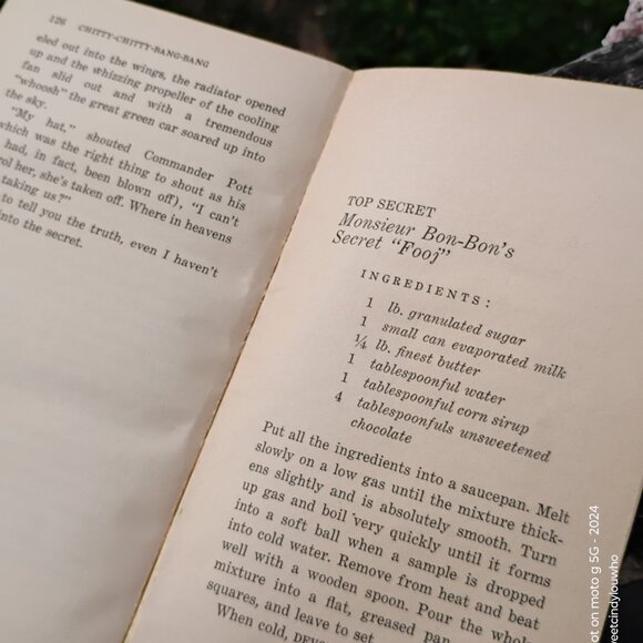 paperback Chitty Chitty Bang Bang youth novel fiction chapter book dated 1969 - Picture 9 of 11